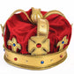 Regal King Crown: Red