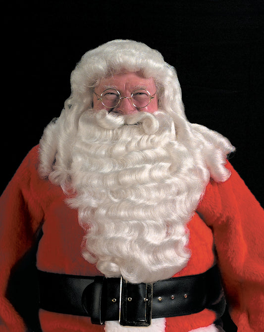 DLX Professional Santa, Extra Full Wig & Beard