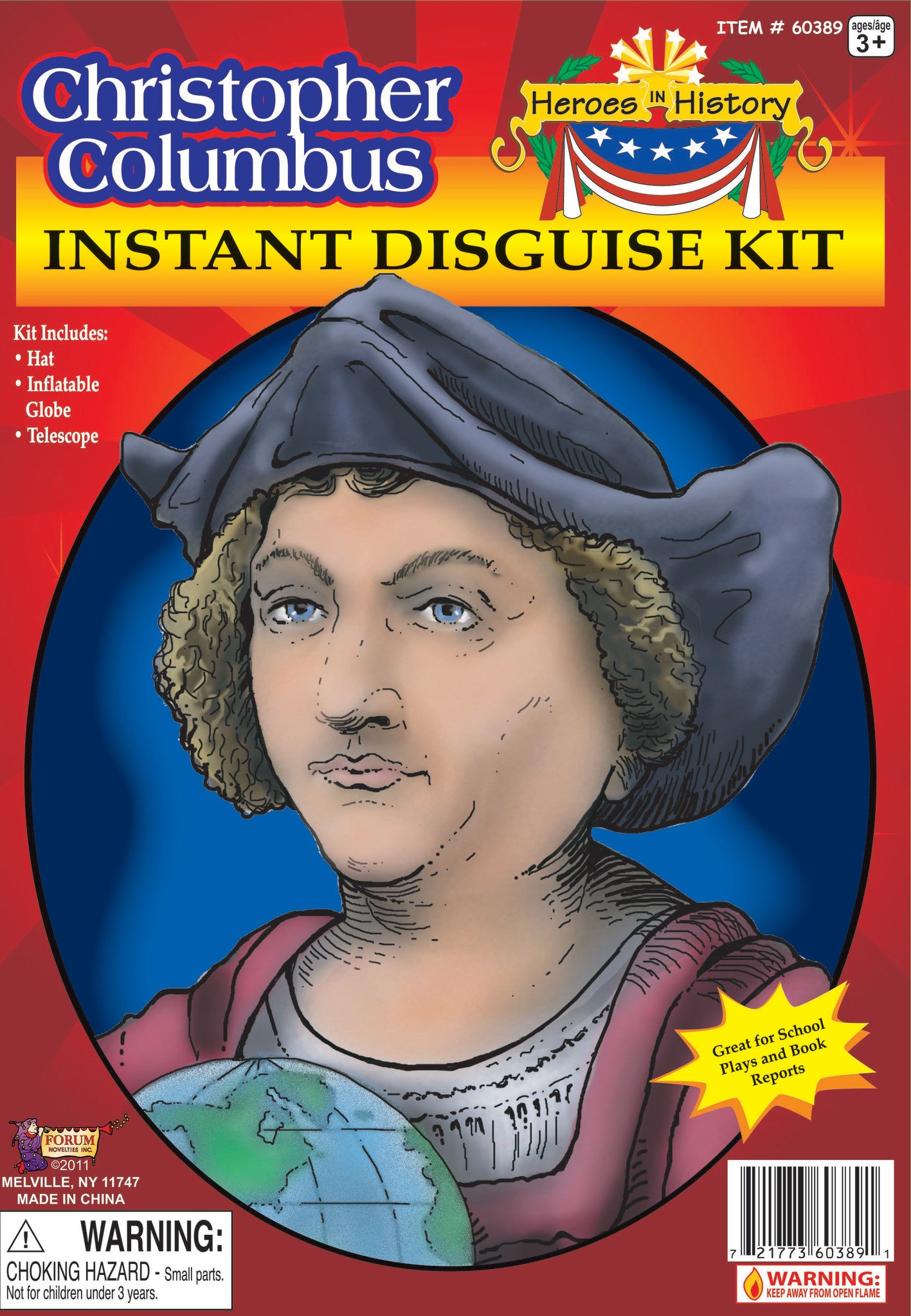 Instant Disguise Kit: Christopher Columbus