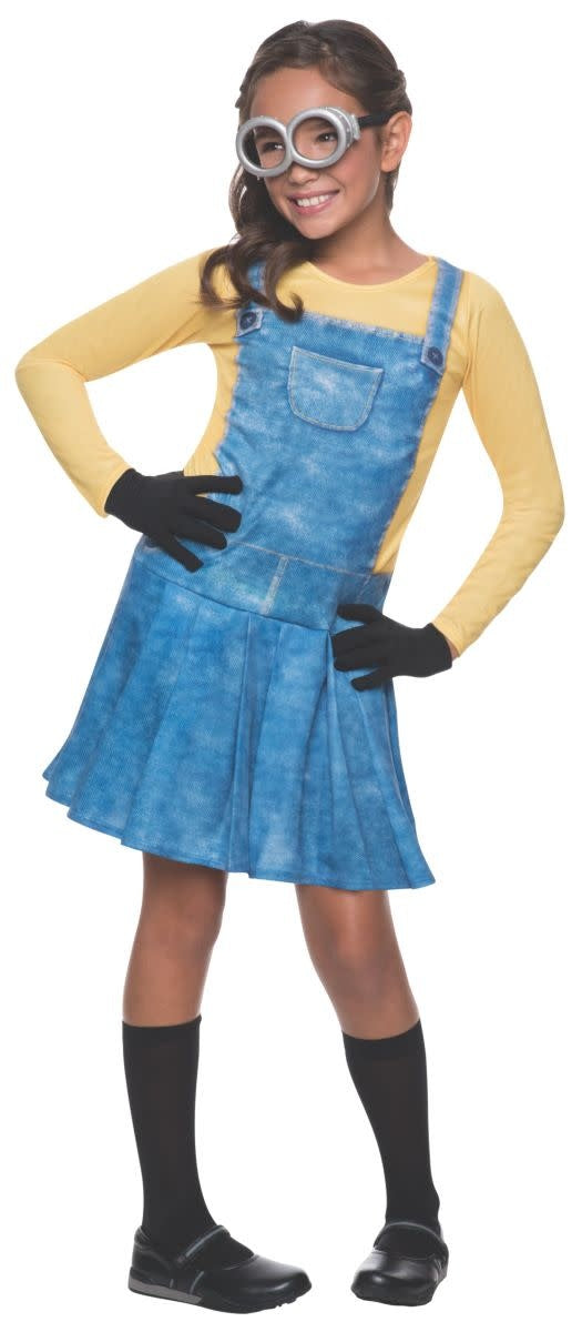 Girls Female Minion Costume for Kids