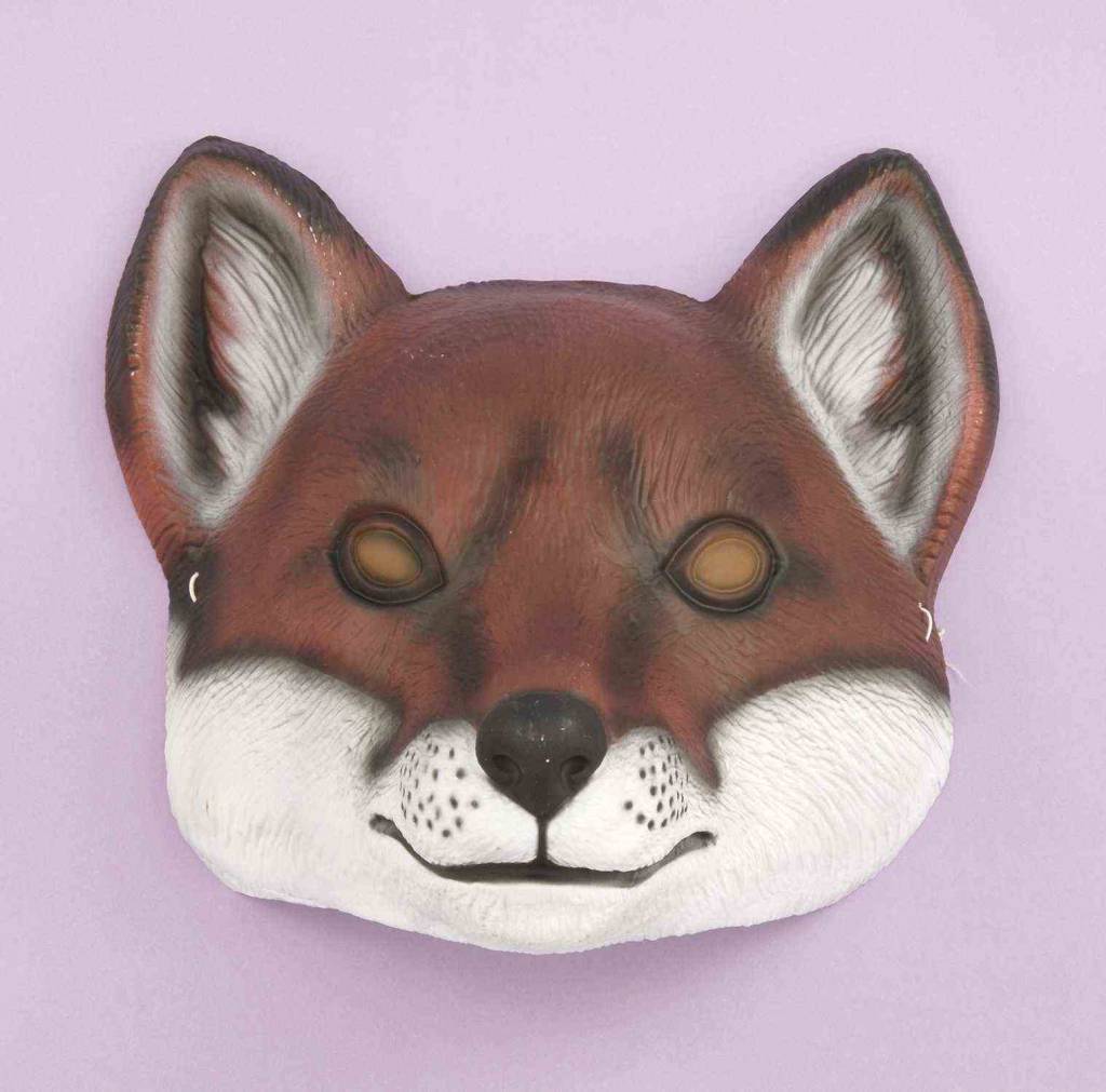 Plastic Animal Mask: Fox