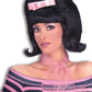 50’s Bouffant Wig: Black