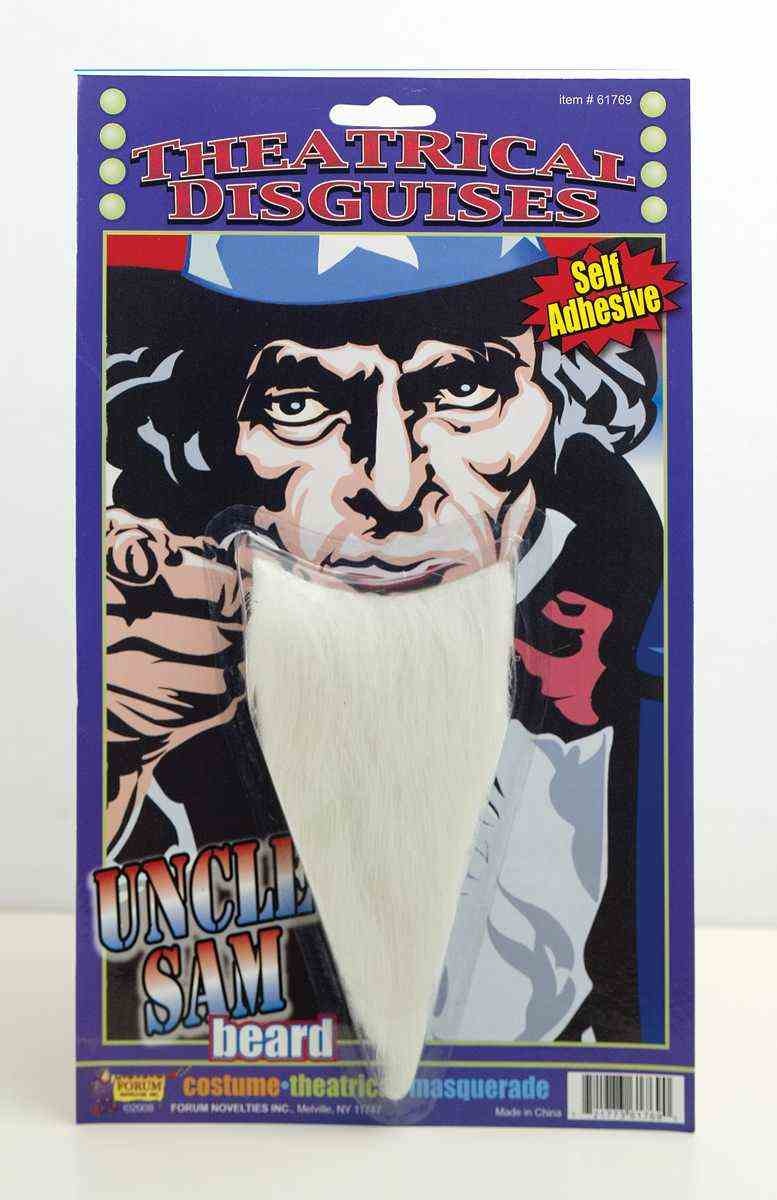 Uncle Sam Beard: White
