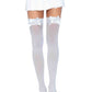 Plus Size: Thigh Highs w/ Bow