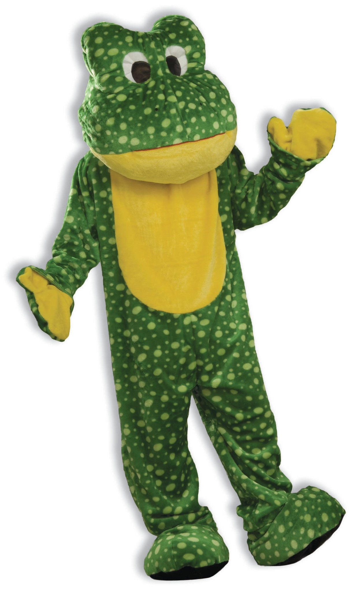 Adult Deluxe Mascot: Frog - Standard