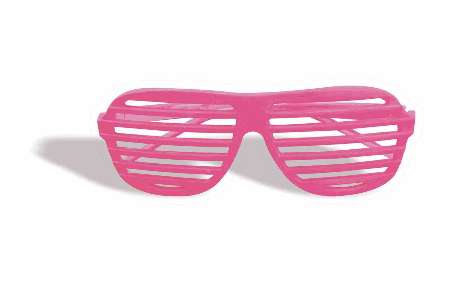 80's Slot Glasses: Neon Pink