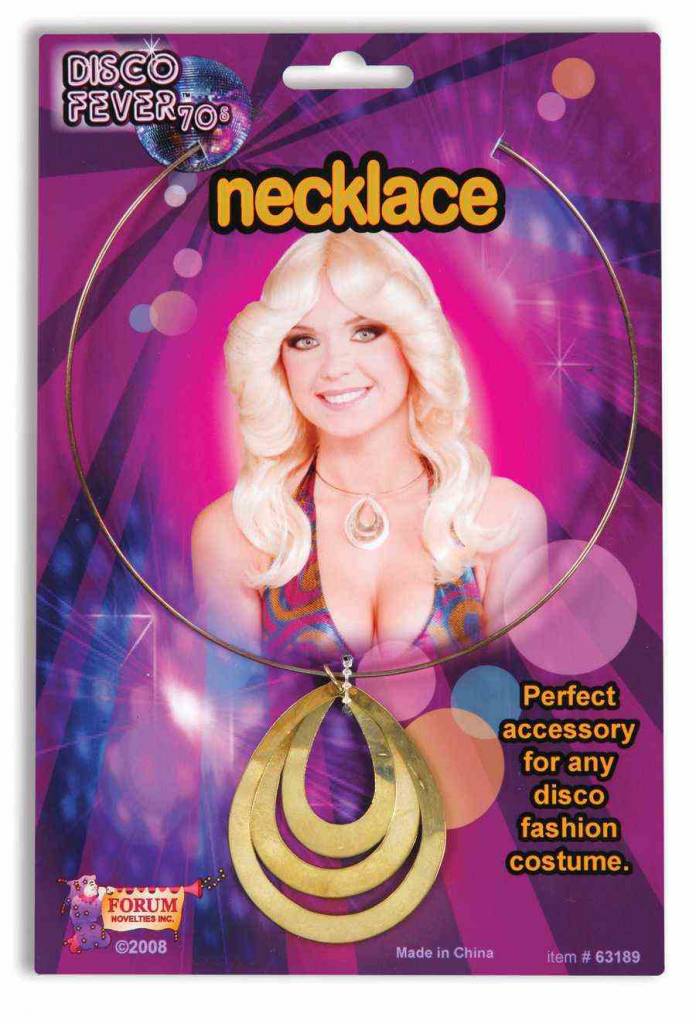 70's Disco Ladies Necklace