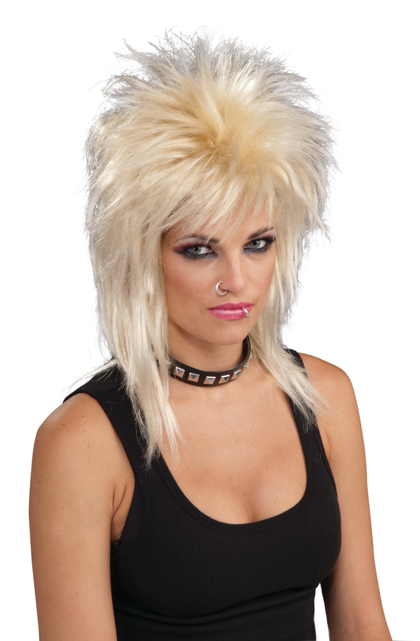 Adult Blonde Rocker Wig
