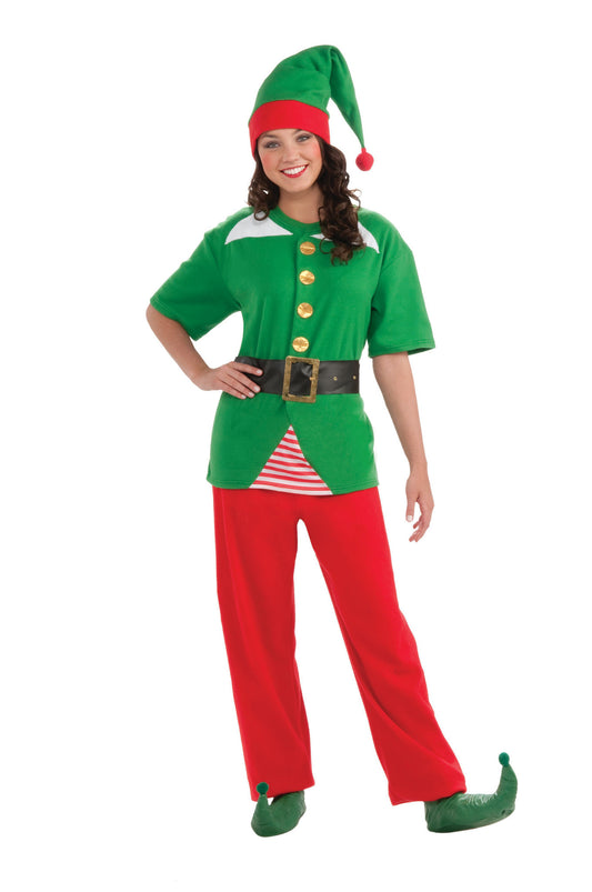 Adult Jolly Christmas Elf Costume
