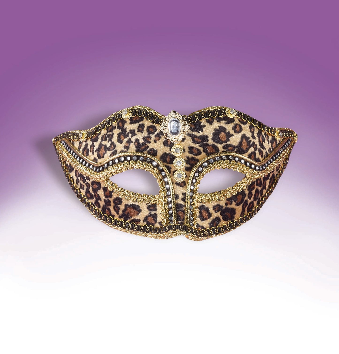 Venetian Mask: Leopard Print