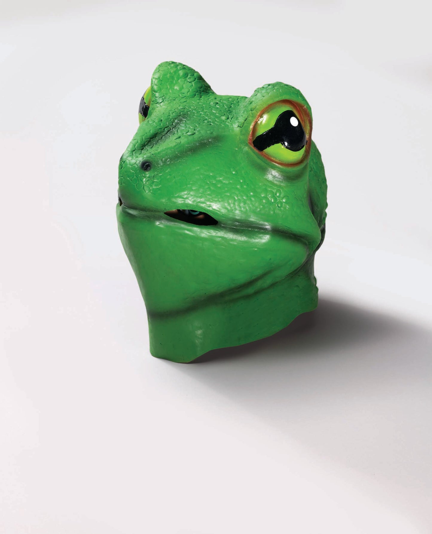 Deluxe Latex Animal Mask: Frog