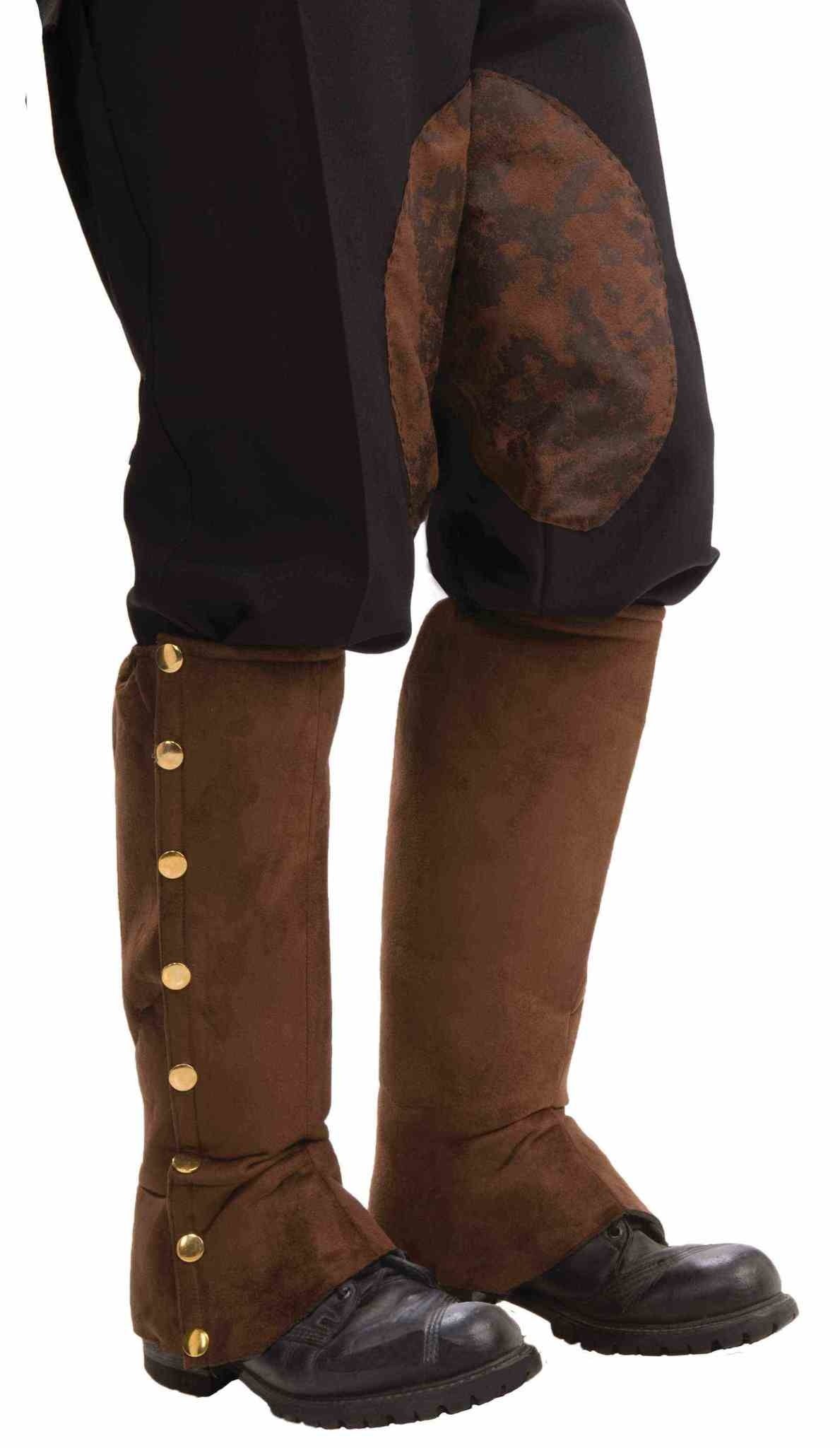 Steampunk Spats: Brown - O/S