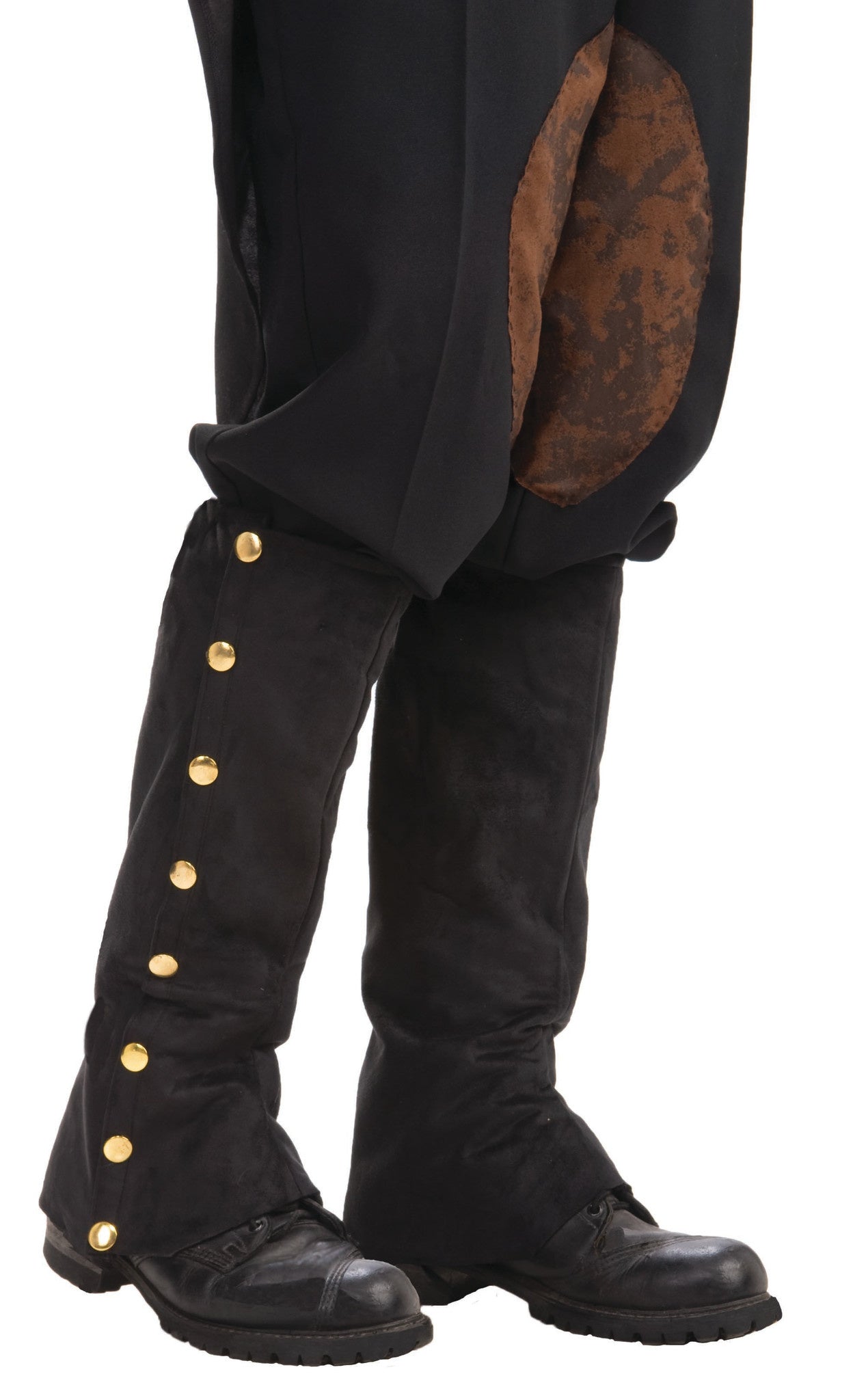 Steampunk Spats: Black - O/S