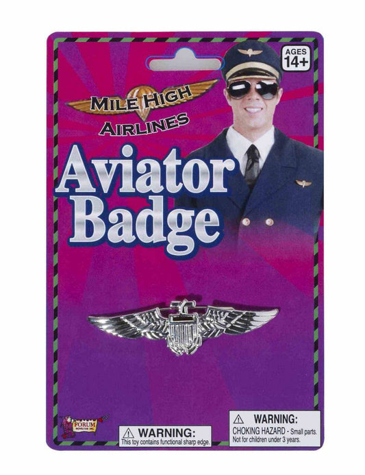 Aviator Badge: Silver