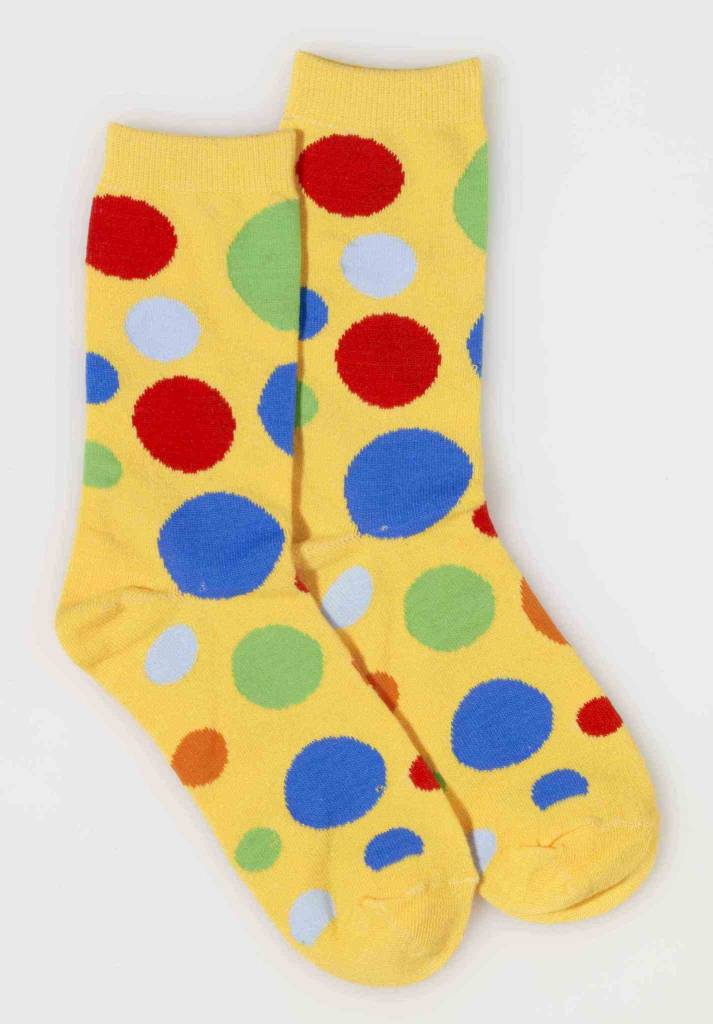 Polka Dot Clown Socks