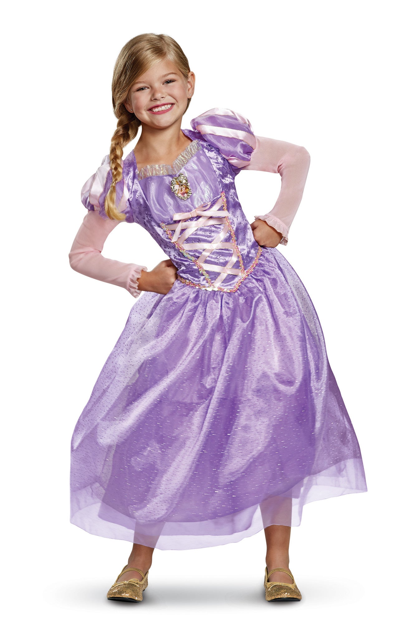 Kids Deluxe Rapunzel Costume – Johnnie Brocks