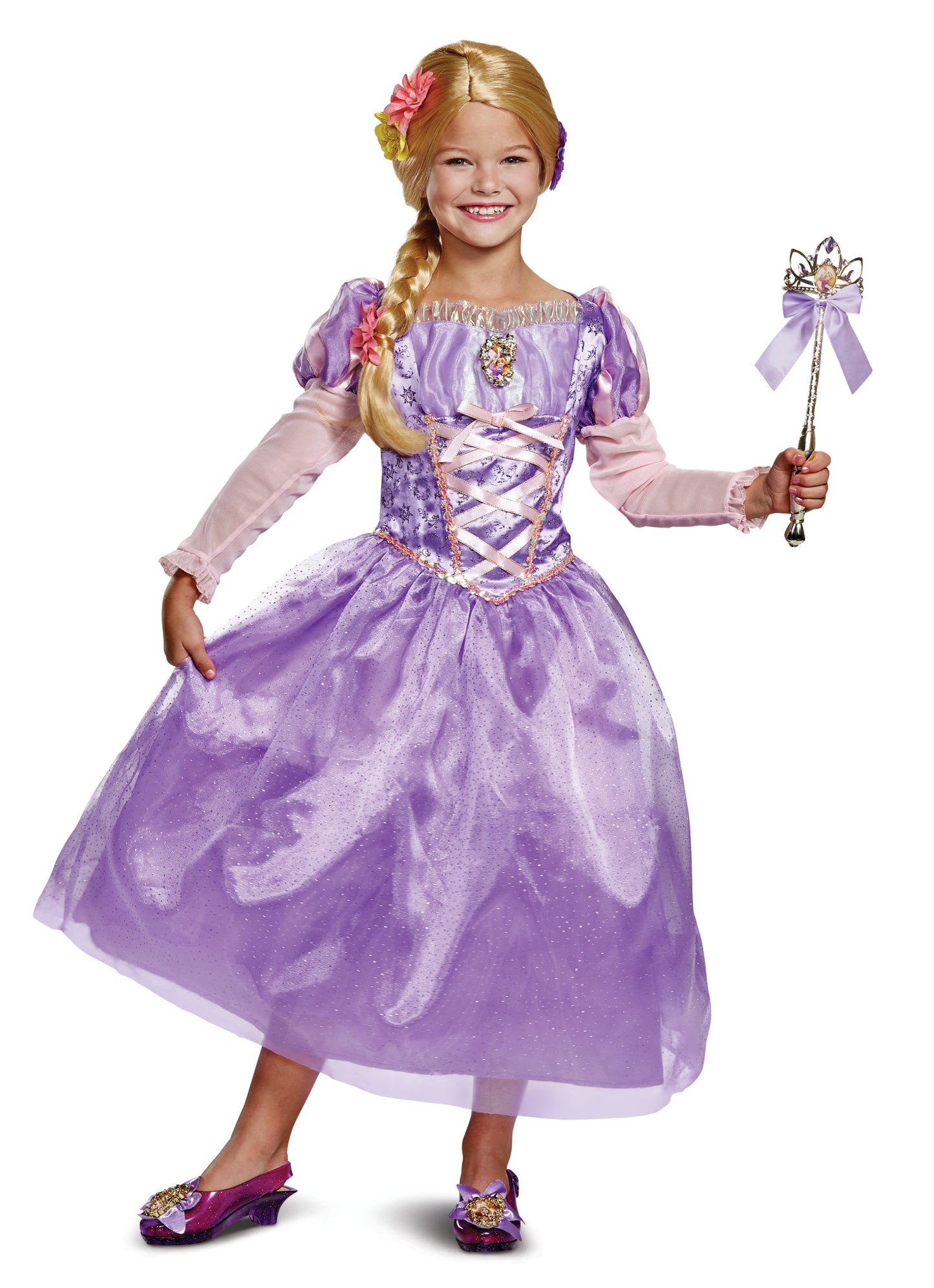 Kids Deluxe Rapunzel Costume