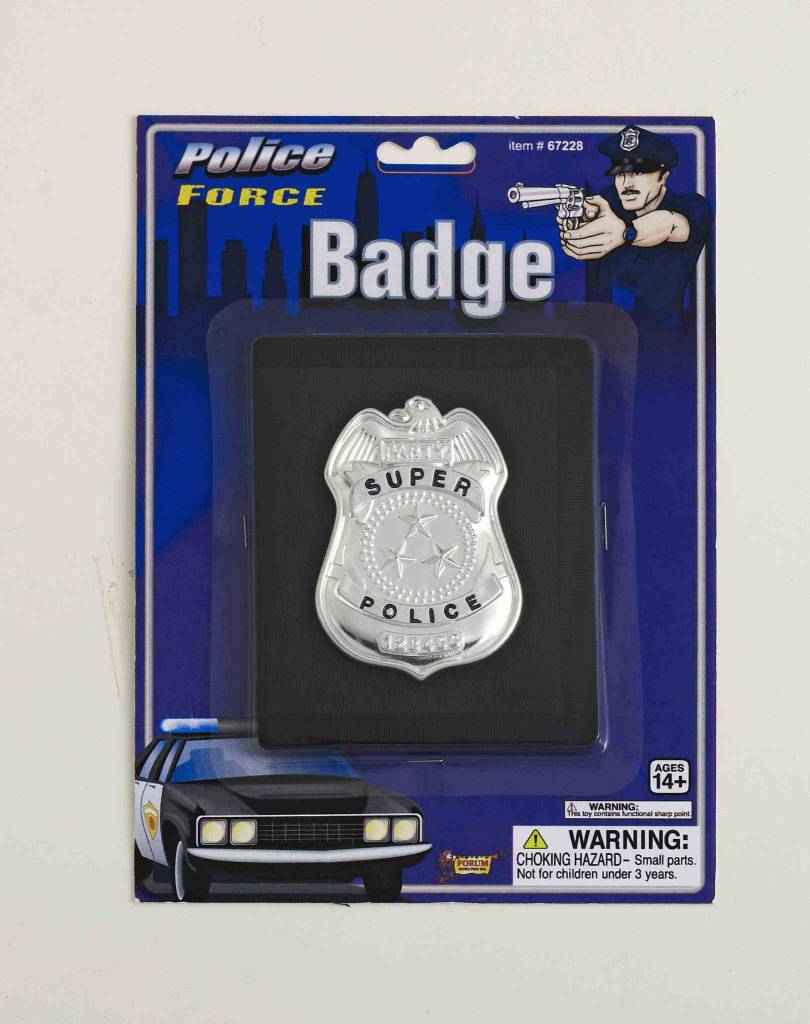 Police Badge with Wallet
