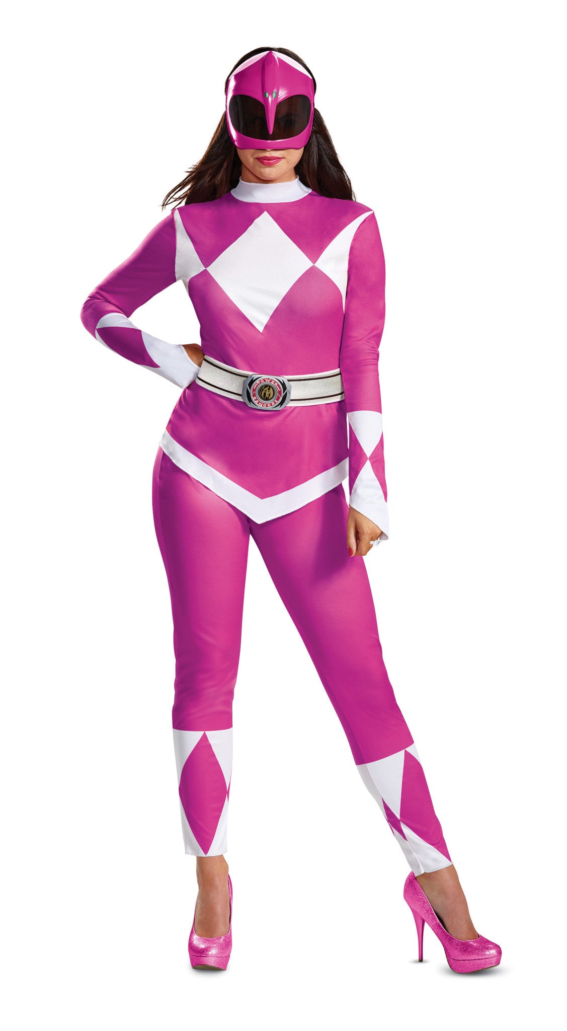 Women's Deluxe Pink Power Ranger
