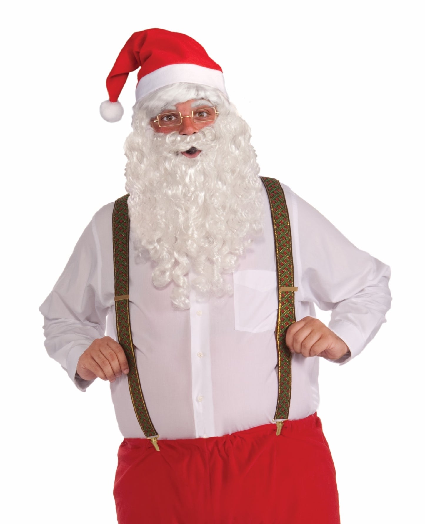 Deluxe Santa Suspenders