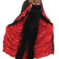 Adult Coffin Cape: Black/Red - Standard