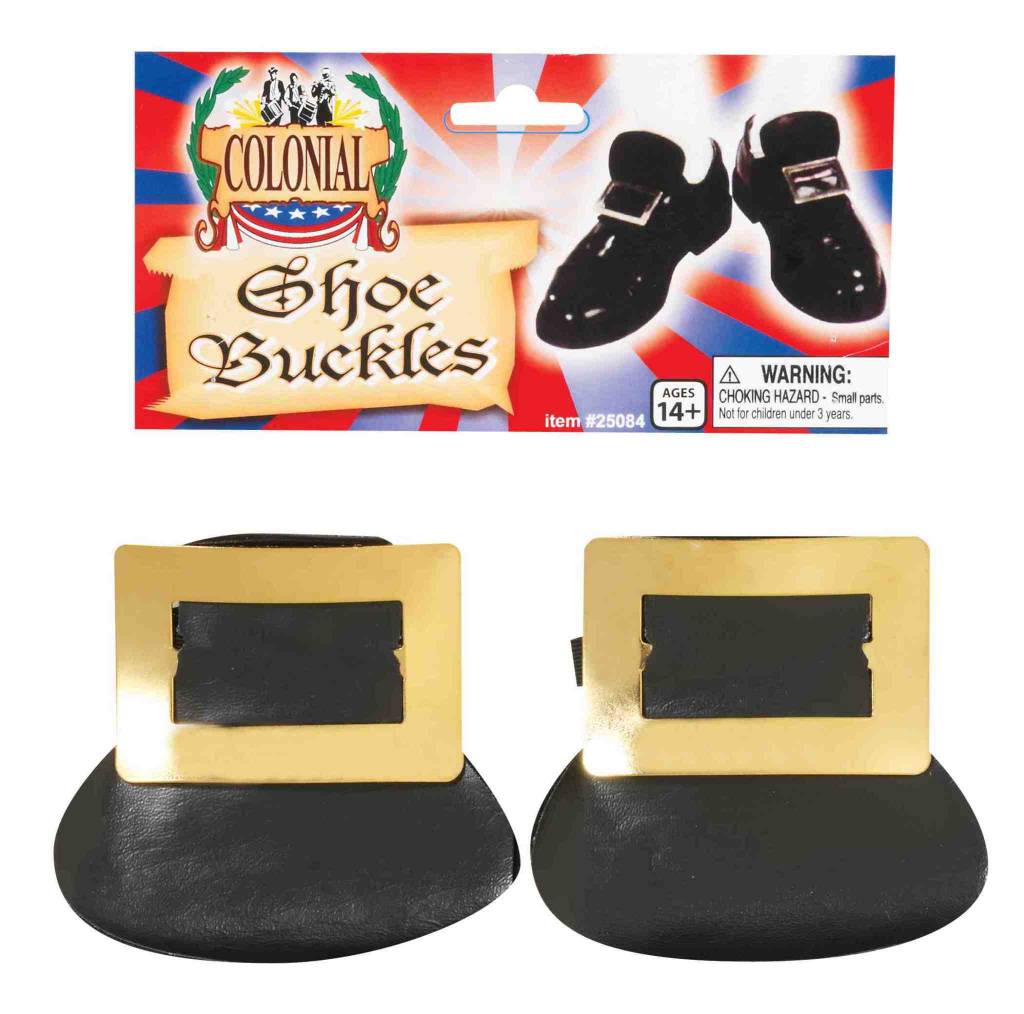 Colonial Shoe Buckles: Gold
