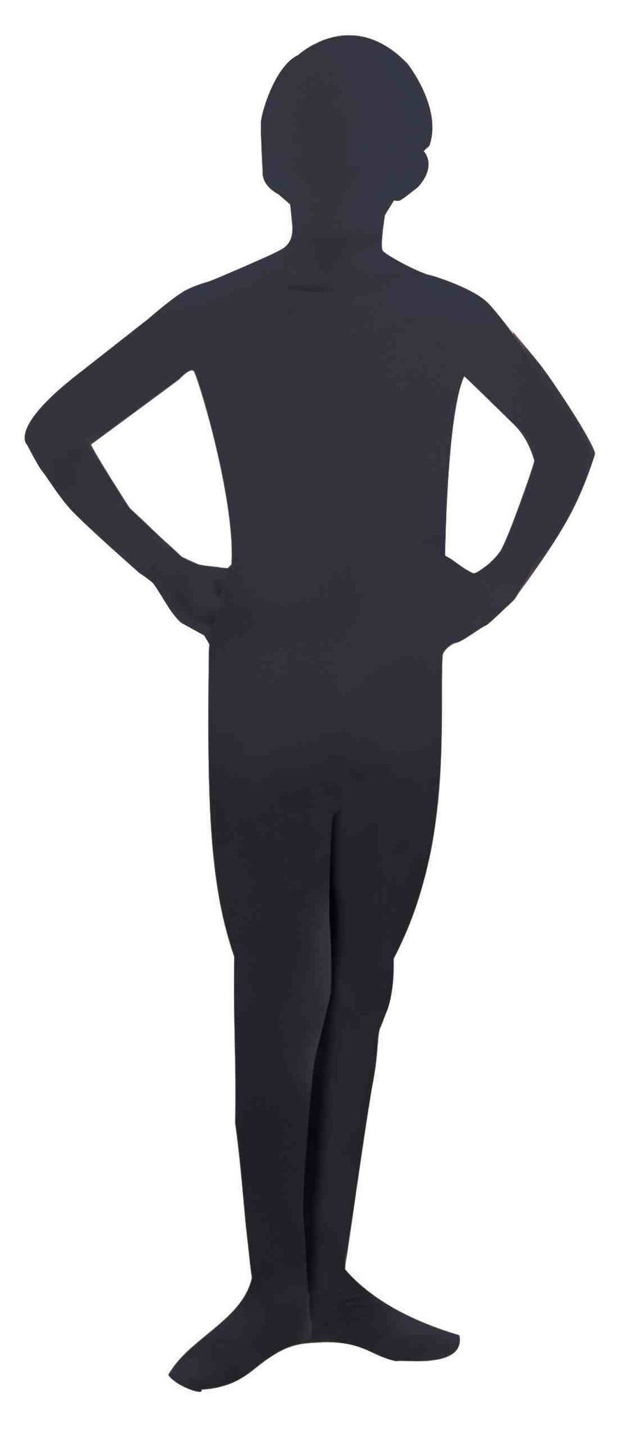 Kid's I'm Invisible: Black Bodysuit