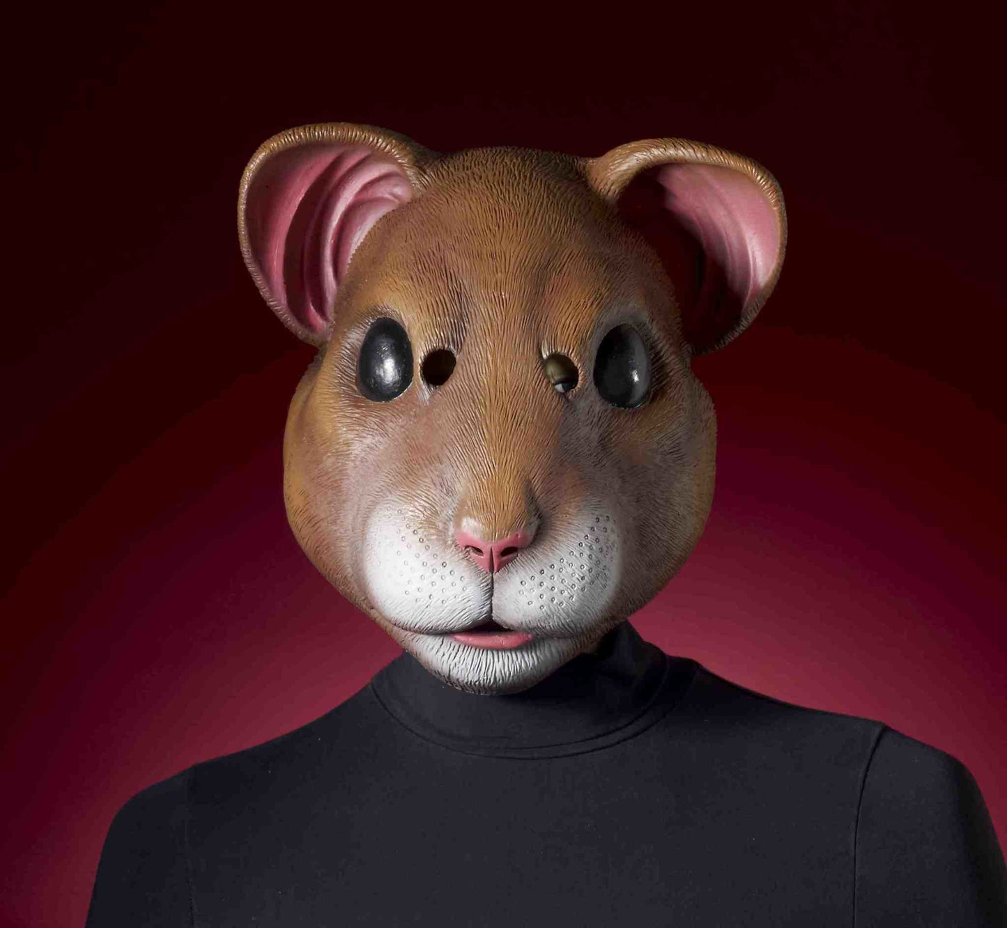 Deluxe Latex Animal Mask: Hamster