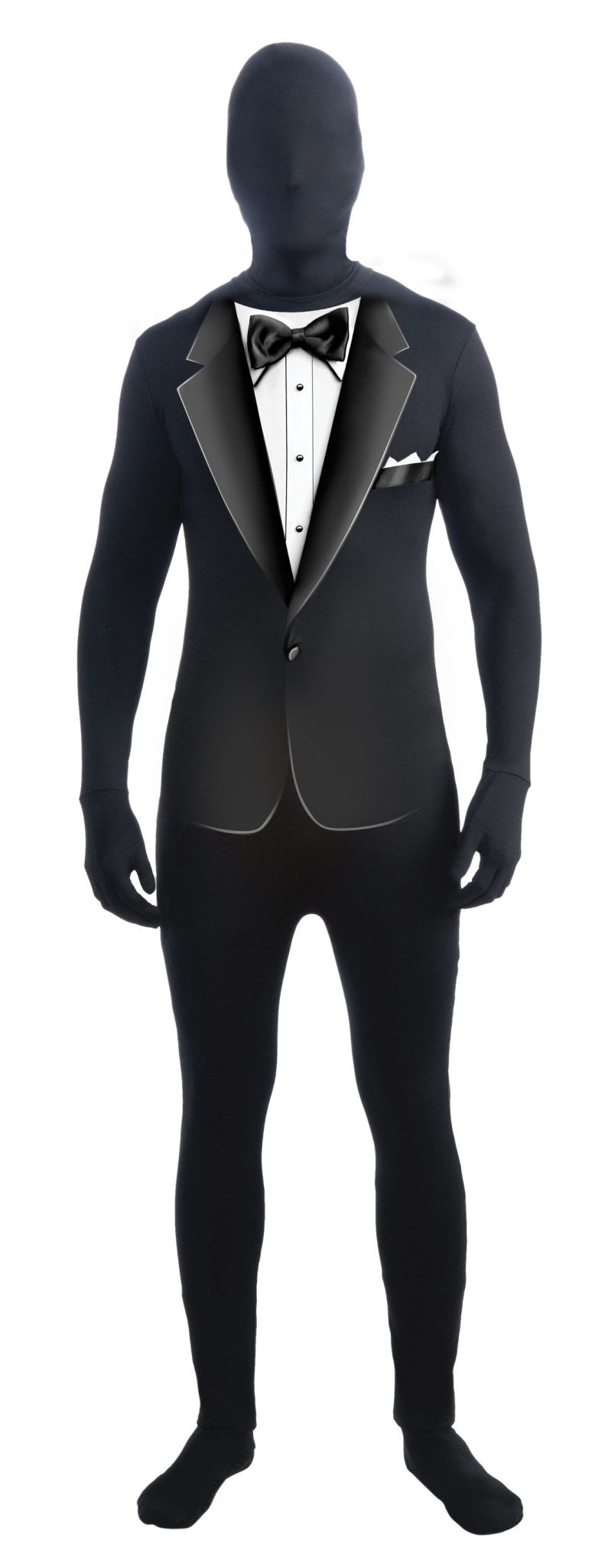 Adult Formal Suit Disappearing Man Bodysuit