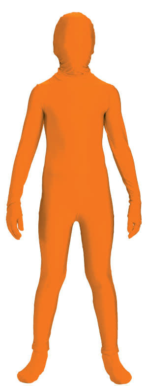 Kid's I’m Invisible: Orange Bodysuit