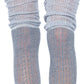 Acrylic Pointelle Over The Knee Socks