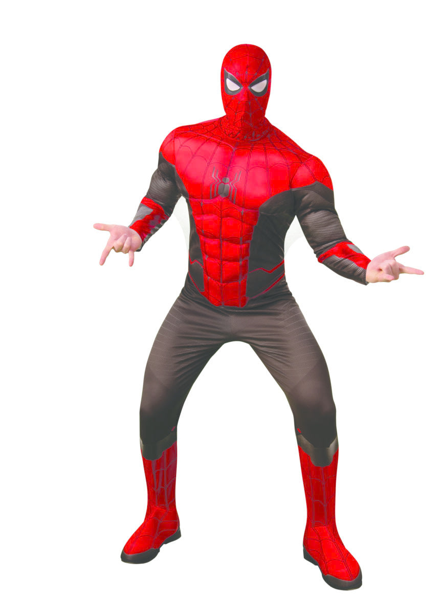 Men's Deluxe Spider-Man Red/Black Suit Costume