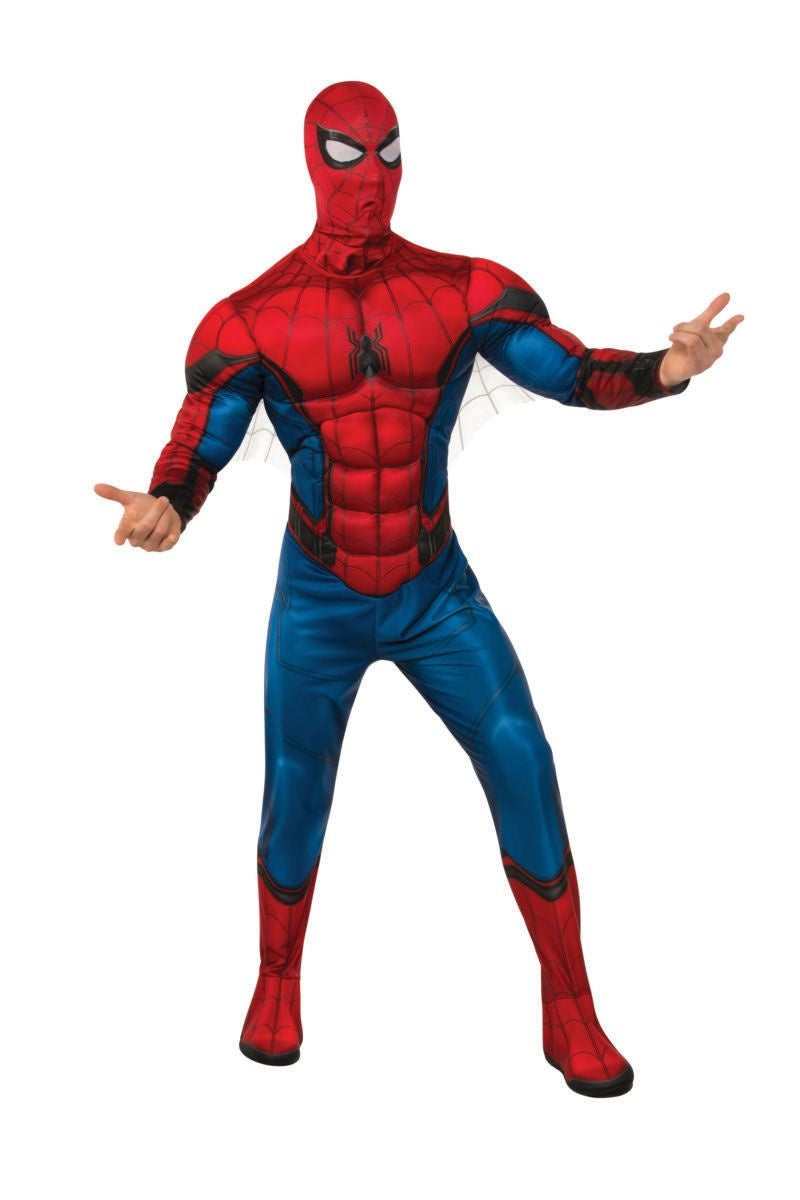 Men's Deluxe Spider-Man Red/Blue Suit Costume