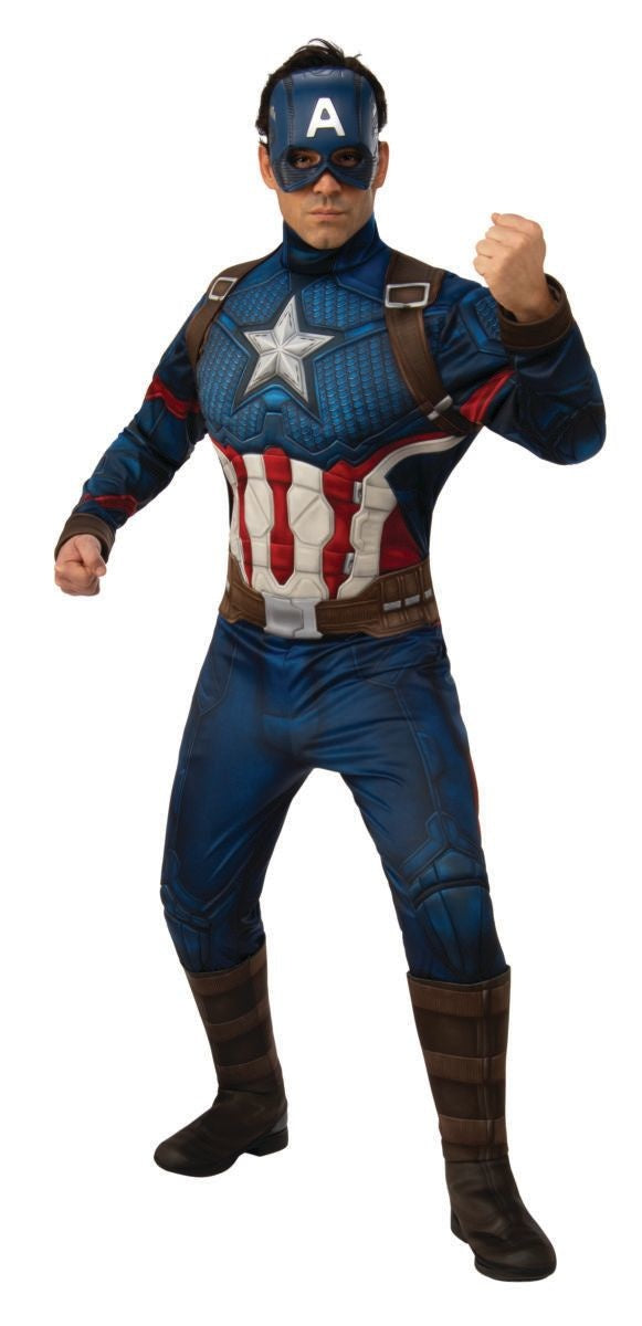 Men's Avengers: Endgame Deluxe Captain America Costume