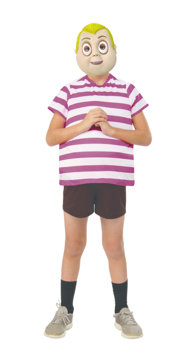 Kids Pugsly Addams costume from the Addams Family Animated Movie.