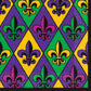 Beverage Napkins: Fleur De Lis (36ct.)