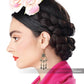 Frida Braid with 3 Piece Clip-In Flowers