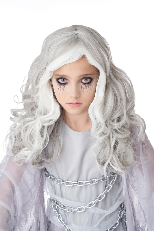 Child Ghost Wig - Glow in the Dark