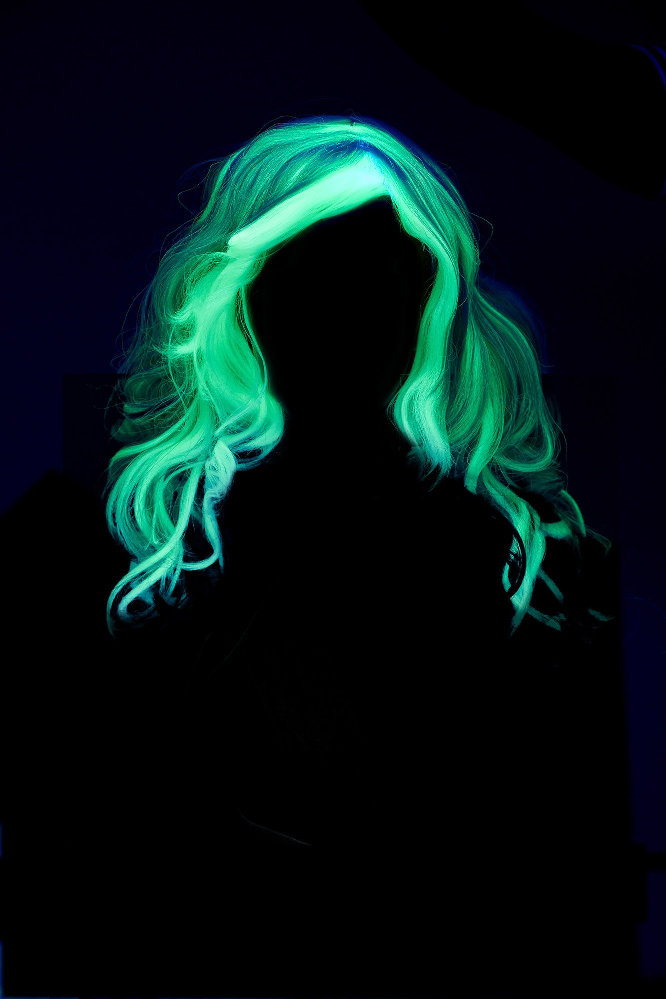 Child Ghost Wig - Glow in the Dark