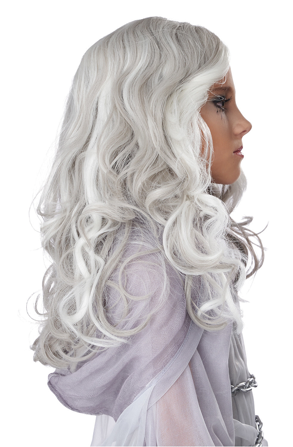 Child Ghost Wig - Glow in the Dark