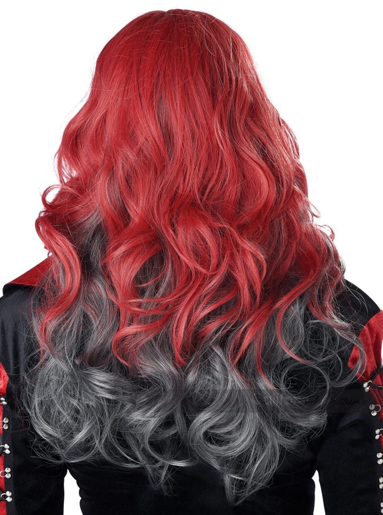 Women's Deadly Desire Wig Red/Grey