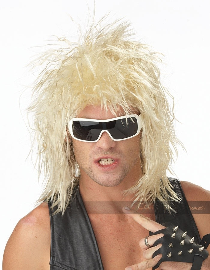 Rockin' Dude Wig: Blonde