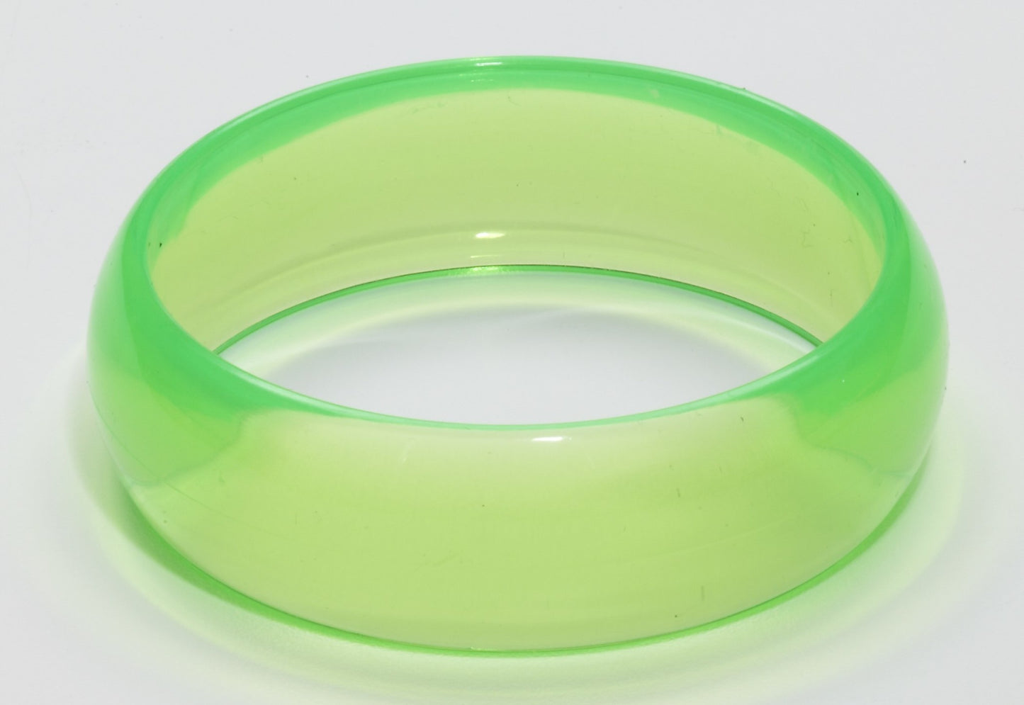 Transparent Bracelet: Green