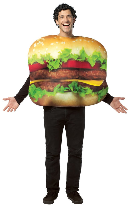 Adult Cheeseburger Costume: One Size