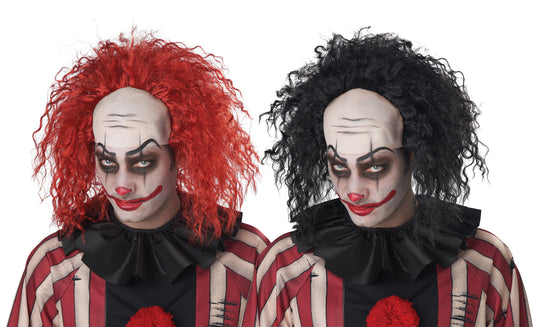 Men's Clown Pattern Baldness Wig
