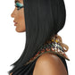 Angular Egyptian Cut Wig: Black