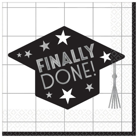 Graduation Luncheon Napkins: Finally Done (36ct.)