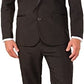 Men's Instant Zip-Up Black Tuxedo