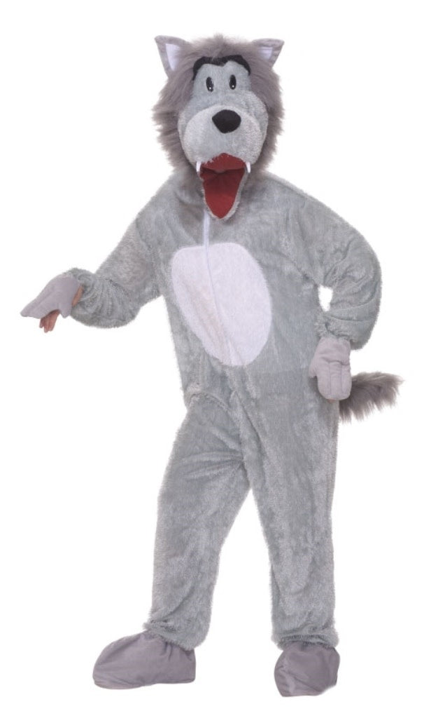 Adult Plush Mascot: Story Book Wolf - Standard