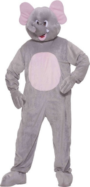 Adult Plush Mascot: Ernie the Elephant - Standard